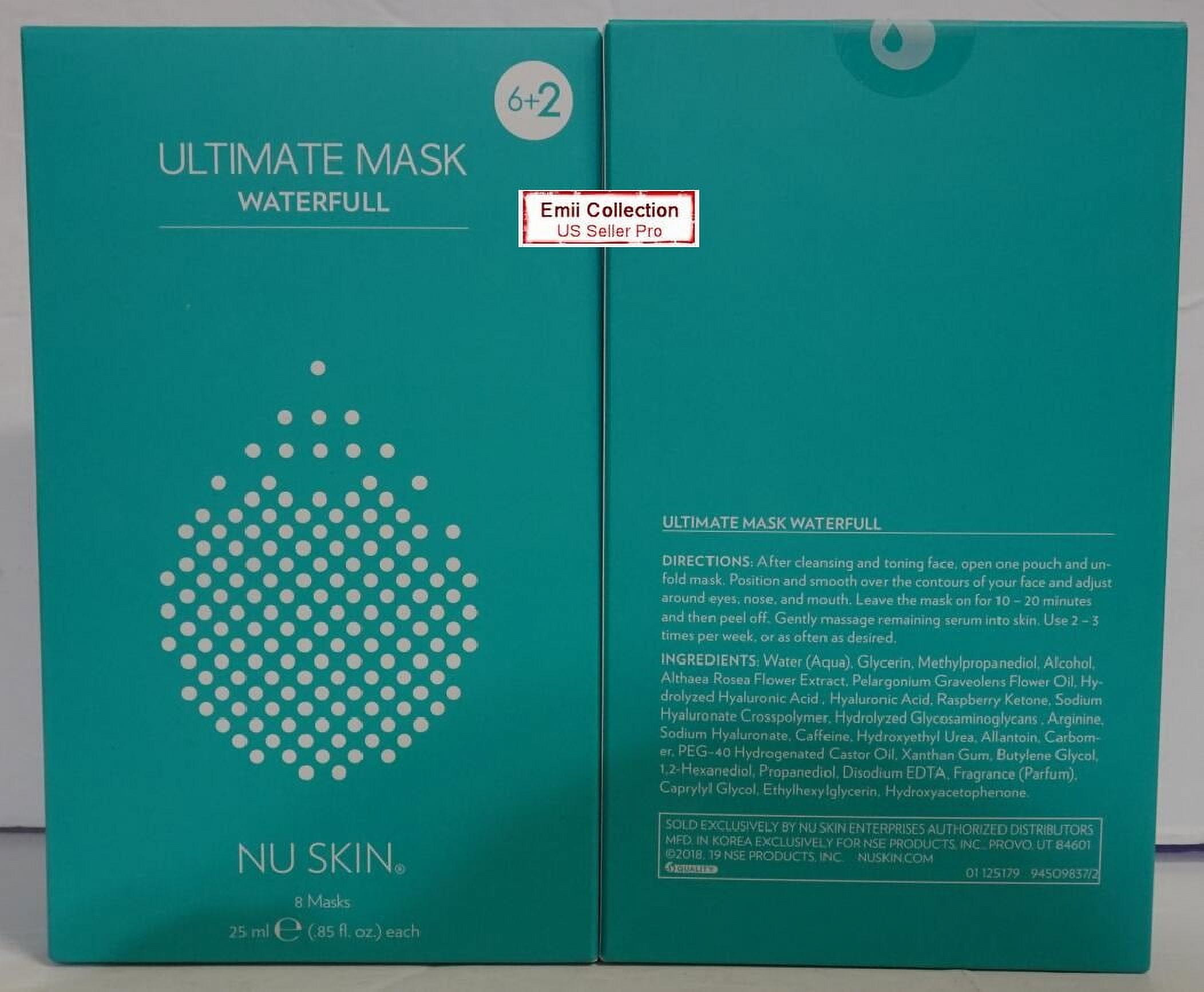 WATERFULL ULTIMATE MASK 2個入り : Nu Skin Ultimate Mask Waterfull - Botanical