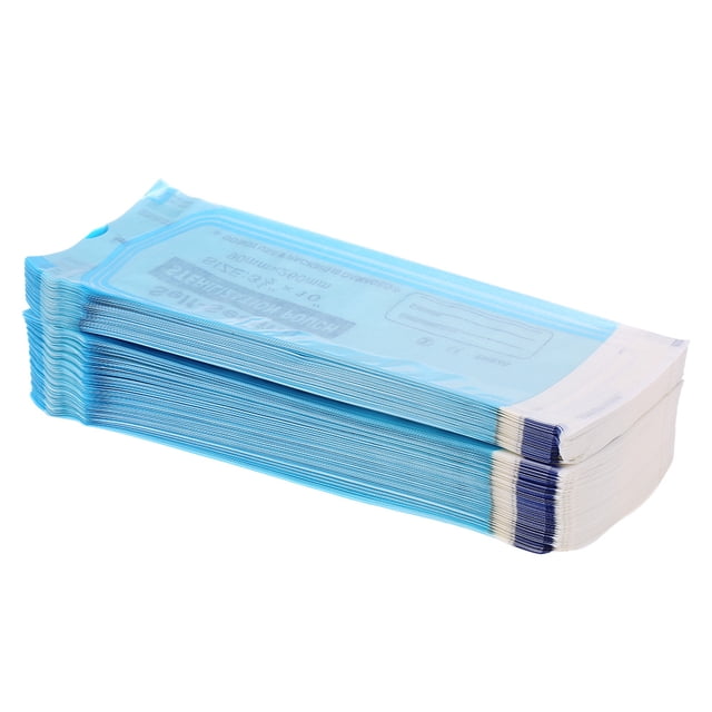 200 unids/pack bolsa de esterilización autosellante papel de grado médico desechable Dental yeacher Bolsa de esterilización