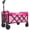 Pink, variant on Alvantor Collapsible Folding Wagon with Cup Holders, 360 lb, Purple
