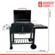 thumbnail image 3 of Asador De Hierro Wonder Cook Con Ruedas Mesa Lateral Doble Parrilla, 3 of 10