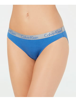 Calvin Klein Women's Radiant Cotton Bikini Panty, Ice Pulp, X-Small at   Women's Clothing store