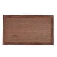 thumbnail image 2 of Food Serving Tray, Small Rectangle Black Walnut Tray Simple Fashion Serving Tray Serve Tea Fruit Cheese Wine Meals For Home Kitchen Restaurants, 2 of 8