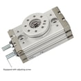 thumbnail image 2 of "190° Adjustable Aluminum Rotary Air Cylinder - High Torque, Waterproof & Magnetic Switch Compatible for Industrial Automation"  

(Character count: 118)  

Alternative option:  
"Double-Acting, 2 of 6