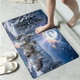 thumbnail image 4 of YIMEIS Wolf Moon Rainbow Kitchen Mat Washable Non-Skid Absorbent Runner Rugs (16''24''/20''32''/47''18'') - 3 Pcs Recommended for Kitchen Sink Front/Floor, Suitable for All Age Groups, 4 of 10