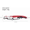 thumbnail image 3 of Bottle Opener Wine Opener Corkscrew - 1PC Multi-Purpose Wine Bottle Opener, Corkscrew Wine Opener, Ouvre Bouteille de Vin, Bar & Wine Tools Corkscrews & Openers Bottle Openers - White, 3 of 6