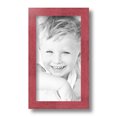 thumbnail image 2 of ArtToFrames 6" x 11" Pink Picture Frame, 6x11 inch Pink Wood Poster Frame (WOM-4431),  Pack, 2 of 8