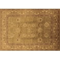 thumbnail image 1 of Ahgly Company Indoor Rectangle Oriental Brown Traditional Area Rugs, 2' x 4', 1 of 4
