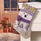 thumbnail image 4 of Oioii Christmas Stocking Snowman Reindeer Xmas Stockings Holiday Christmas Decoration Gifts for Family Gril Boy Kids, 4 of 6