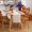 A005- E, variant on Halloween Table Decorations, Halloween Pumpkin Decor, Halloween Table Runner, Dining Table Runner, 37X13 Inch 1Pc 3D White Pumpkin Pattern Halloween Fabric Runner, Soft Knitted