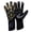 Black, variant on 1 Pair Latex Football Goalkeeper Gloves Kids Adults Breathable Anti-slip Match Training Soccer Sports Children Men Women Goalie Gloves with Wrist Strap