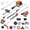 8-in-1 Orange 52cc 2-Cycle, variant on Mohsoe 2026 New 52cc 5-in-1 Gas Powered Weed Wacker, Weed Eater, String Trimmer, Hedge Trimmer, Pole Chainsaw, Brush Cutter with Extension Pole for Home Yard Garden