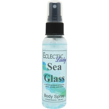 Sea Glass Body Spray, Eclectic Lady, Hydrating Mist, Unisex (Double Strength), 2 oz