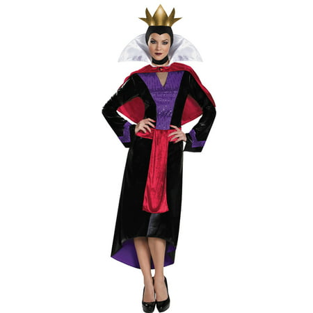 Morris Costumes Adult Womens Disney Snow White Evil Queen Dress 8-10, Style DG85702B