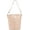 White, variant on Kukuzhu Hobo Bag Women Chic PU Tote Bag Stylish Ladies Casual Trendy Large Bucket Shoulder Bag