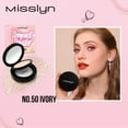 thumbnail image 2 of Misslyn Clean Invisible Pressed Compact Power #50 Ivory, Poreless Face Powder Makeup Lightweight Breathable, 0.28 oz, 2 of 8