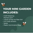 thumbnail image 4 of Window Garden Sow Much Fun Seed Starting, Vegetable Planting and Growing Kit for Kids, 3, 4 of 13