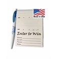 thumbnail image 2 of MCB Enter to Win Entry Form Cards for Contest 50-Pack Suggestion and Raffle Entry Ticket Cards with Free Pen (3.5" x 2"), 2 of 4