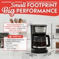 thumbnail image 4 of Cafetera Gourmia para 12 tazas One-Touch, Keep Warm, 4 of 4