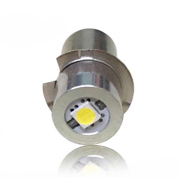 1 Pc Bright Metal P13.5S Base Portable LED Light Flashlight Bulb