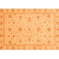 thumbnail image 1 of Ahgly Company Indoor Rectangle Oriental Orange Traditional Area Rugs, 6' x 9', 1 of 4