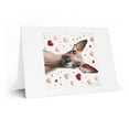 thumbnail image 2 of DistinctInk Greeting Card / Note Card - Valentine's Day Xoloitzcuintli - PACK of 5, 2 of 7