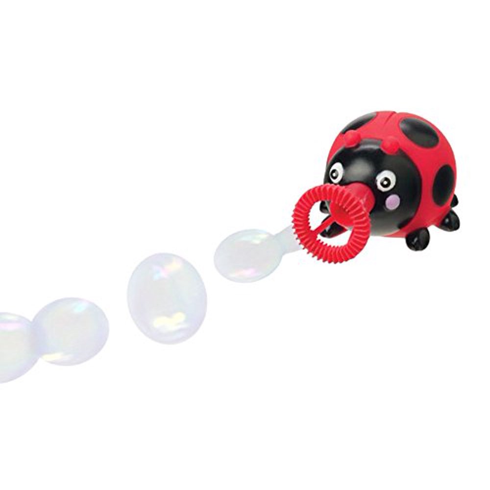 Animal Bubble Blower Toy Dip and Squeeze No Blowing Needed! (Red