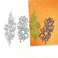 thumbnail image 4 of HGSALK Troquel metálico de rejilla irregular con punta de flecha, 2 piezas, 4 of 7