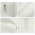 thumbnail image 7 of Unique Bargains 1 Pcs Portable Makeup Bag Toiletry Bag Cosmetic Organizer for Travel Storage Bag Polyethylene White, 7 of 7