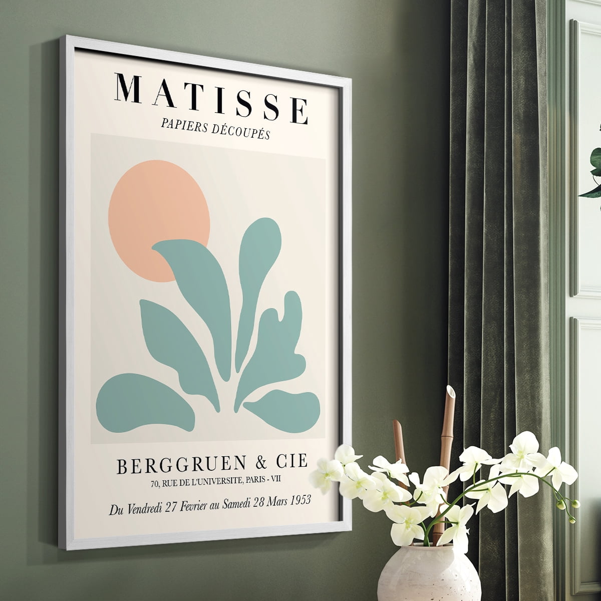 Matisse XCIII Framed Print - Solid Wood