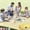Yellow and white, variant on Solvanta Extra Large Outdoor Picnic Blanket, 80 X 80 Inches (Approx. 20.8 X 20.8 Cm), Waterproof Foldable Plaid Mat Suitable For Beach Camping Park Lawn