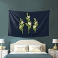 thumbnail image 3 of ZICANCN Funny Tapestry for Bedroom Aesthetic,Floral Pastel Pattern Pattern Wall Tapestry for Living Room 60x40 Inches, 3 of 8