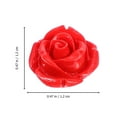 thumbnail image 4 of Miangastore Loose Beads Resin Red 50Pcs 1.2X1.2Cm, 4 of 8
