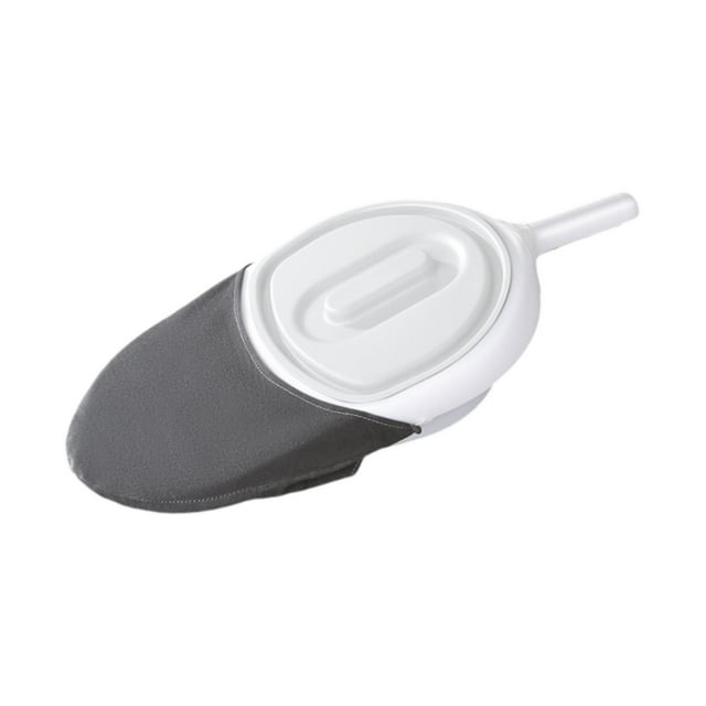 Sartén de cama portátil, ayuda para la vida diaria, cubierta antiolor con asa, orinal ligero en cama para ancianos en cama en casa