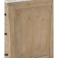 thumbnail image 5 of Ari Kitchen & Bath Lauren 42" Solid Wood Bathroom Vanity, Italian Carrara Marble Countertop, 5 of 9