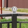 thumbnail image 4 of COOPHYA Polished Stainless Steel Garden Ball Silver Reflective Sphere for Yard and Stair Railing Decor, 4 of 8