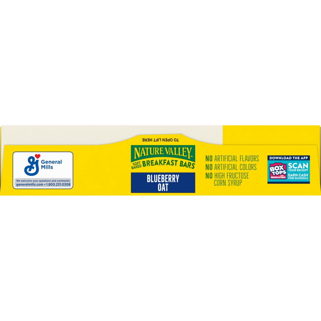 (6 pack) Nature Valley Soft Baked Breakfast Bars, Blueberry Oat, Morning Snacks, 5 Bars, 8.85 oz