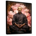 thumbnail image 2 of Designart "Asana Of The Lotus In Yoga II" Yoga Floater Framed Canvas Prints, 2 of 5