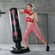thumbnail image 1 of Saco de Boxeo Inflable Soporte de Perforación de Tren Equipo de Fitness (Negro 1.6m) Ehuebsd  Para estrenar, 1 of 7