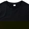 thumbnail image 5 of Men's Spring Fall Long Sleeve Tee Shirts Color Block Pullover Casual Round Neck Fitness Sports Basic Tops, 5 of 6