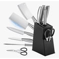 thumbnail image 1 of Juego Xtellar De Cuchillos Profesionales De Cocina De Acero Inoxidable Color Negro, 1 of 3