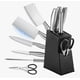 thumbnail image 1 of Juego Xtellar De Cuchillos Profesionales De Cocina De Acero Inoxidable Color Negro, 1 of 3