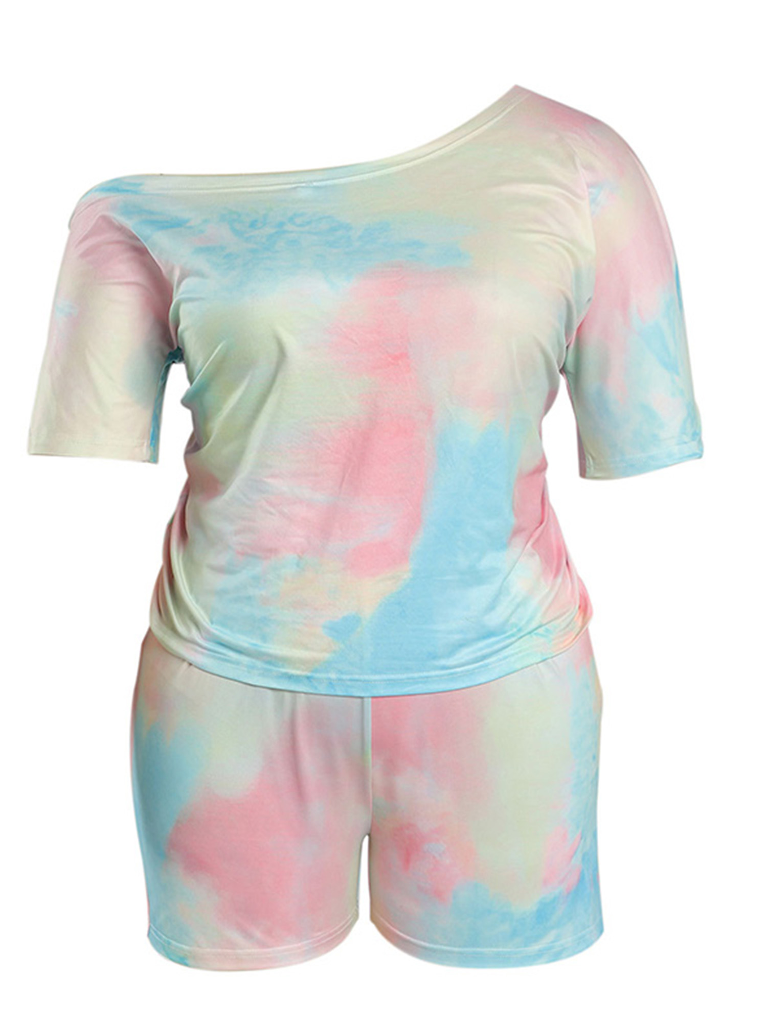 Details about / 2Pcs Women/'s Casual Jogging Tie Dye Tracksuit Suit Sports Gym Hoodies Pants Set