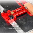 thumbnail image 6 of Extended Thin Rip Jig Table Saw Guide for Repeat Narrow Strip Cuts Works with Router B pwm25, 6 of 6
