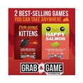 thumbnail image 2 of Exploding Kittens & Happy Salmon Grab & Game Edition Card Games Bundle, 2 of 5