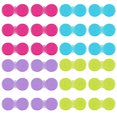 thumbnail image 4 of 24 Pieces Woman Man Contact Lens Case Leakproof Lady Colored Cosmetic Box Holder Eye Care Soak Container Cosmetic Eyewear Accessory Dormitory, 4 of 9