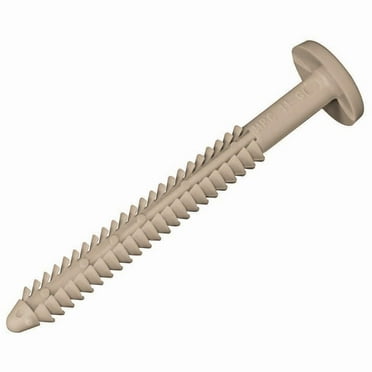 Mid America Vinyl Shutter Lok Fasteners - 023 Wicker Bag of 12
