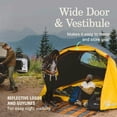 thumbnail image 4 of Open Box Coleman Premium 4 Person Backpacking Tent w/Waterproof Fabric, 4 of 7