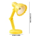thumbnail image 5 of Taicans LED Mini Table Lamp Fold-able Night Reading Book Lamps for Home Room Computer Night Lights Eye Protections for Night Study Travel,Battery Operated Lamp,Magnetic Lighting for Home Decor Yellow, 5 of 6
