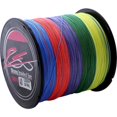 thumbnail image 4 of Sonducket Línea de pesca trenzada de 8 hebras, aparejos de pesca multicolores de 300M, línea trenzada ultrasuave, accesorios de pesca Pescar No.10 Sonducket OD016076-10, 4 of 6