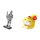 thumbnail image 5 of Figura de escritorio,Estatua de caballero,arte,artesanía,coleccionable,escritorio,oficina,Figura decorativa,pieza de arte,decoración del hogar,Estatua de serpiente de dibujos animados,Estatua, 5 of 8